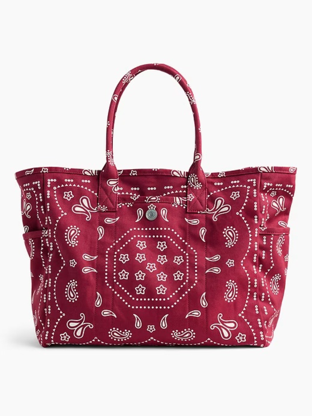 GAP Red Bandana-Print Tote Bag